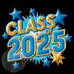 class of 2025 blue gold star 2 5k px png 3e