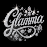 glamma silver glittery 1 5k px png 4e